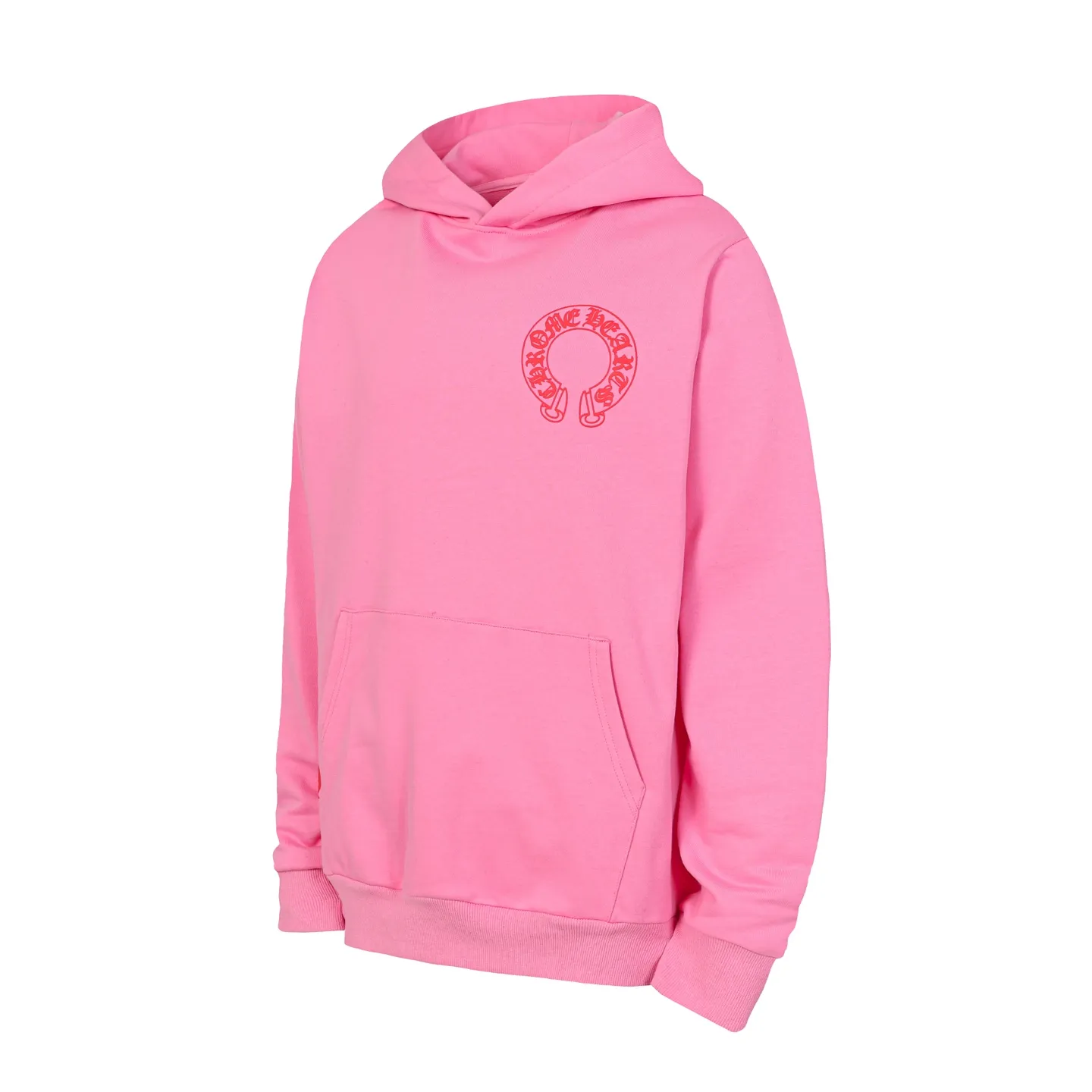 P240 3193 cross-border running quantity model, please do not place an order if you pursue quality - Chrome Hearts/Chrome Hearts colorful Sanskrit horseshoe phantom print hooded sweatshirt - High weight, high density and high quality, soft, delicate and skin-friendly wool, soft and silky to the touch, excellent warmth and skin-friendly properties - Custom-woven and custom-dyed, no color difference, no matter the fabric or workmanship details, it beats the ordinary version on the market - Hardware zipper accessories are all customized, full of details -Colour: pink -Size: S M L XL